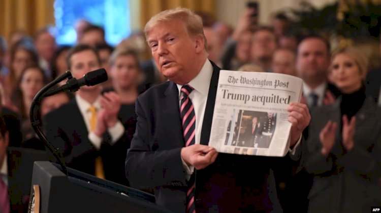 Trump’tan Beyaz Saray’da ‘Zafer Kutlaması'