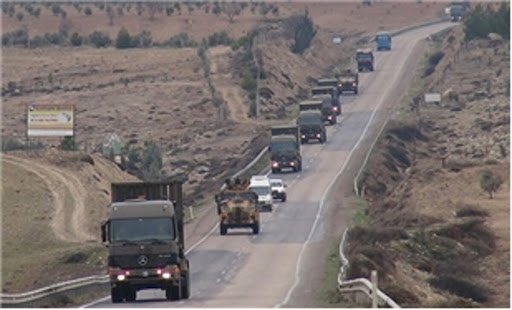 Suriye sınırına 200 araçlık askeri konvoy gönderildi