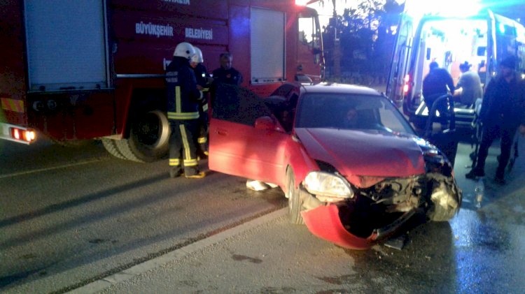 AKP'li Özhaseki, Türel ve Yılmaz trafik kazası geçirdi