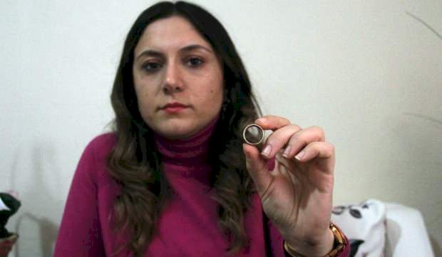 Şehit eşinin yüzüğünü öyle bir yerde saklıyor ki!