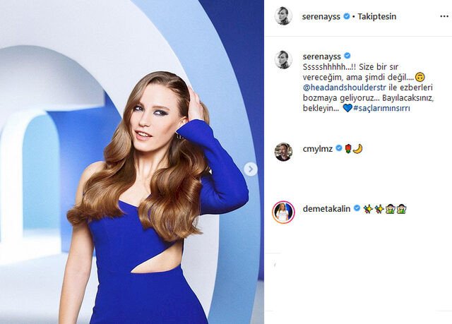 Cem Yılmaz'dan Serenay Sarıkaya'ya instagram yorumu!