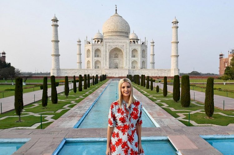 Ivanka, Instagram'da paylaştığı Tac Mahal hatırasını fotoşoplamış