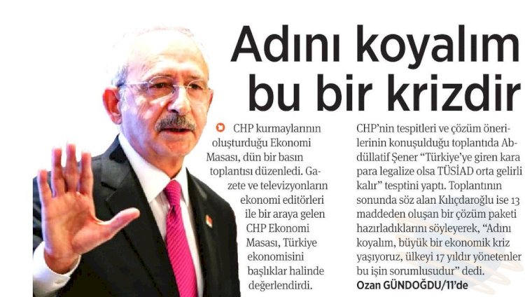CHP’ye göre Suriye ile Libya piyasayı vurdu