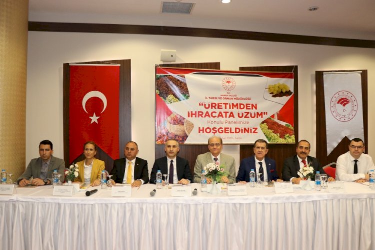 Üzüm ihracatçısı ve üreticisi omuz omuza