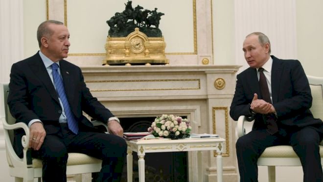 İdlib gündemli Erdoğan-Putin görüşmesi Moskova'da başladı