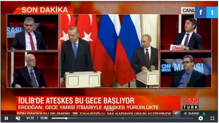 Uzmanlar, İdlib'deki ateşkesi değerlendirdi: Esad uymazsa kaybeden taraf olacaktır