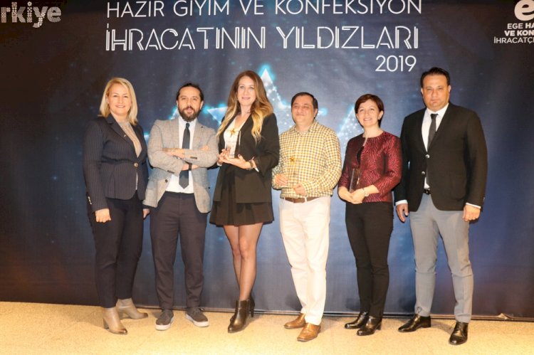 Hazır giyim sektörünün yıldızları ödüllerini aldı