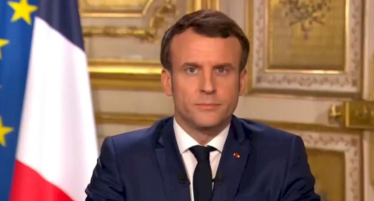 Macron’dan yardım tepkisi