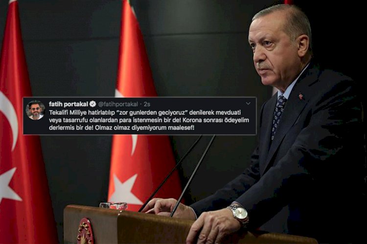 Cumhurbaşkanı Erdoğan ve BDDK'den Fatih Portakal hakkında suç duyurusu