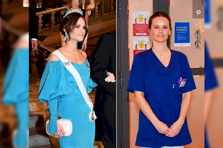 İsveç Prensesi Sofia koronavirüsle mücadele için hastanede gönüllü çalışacak