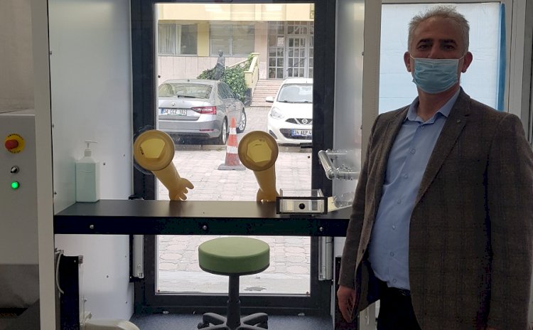 Türk bilim insanları tasarladı: COVID-19 Örnek Alma İstasyonu