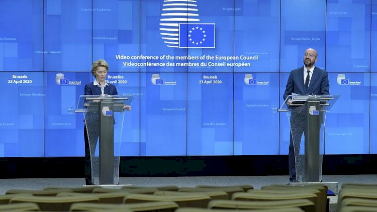 AB liderleri, yarım trilyon euroluk ekonomik yardım paketinde anlaştı